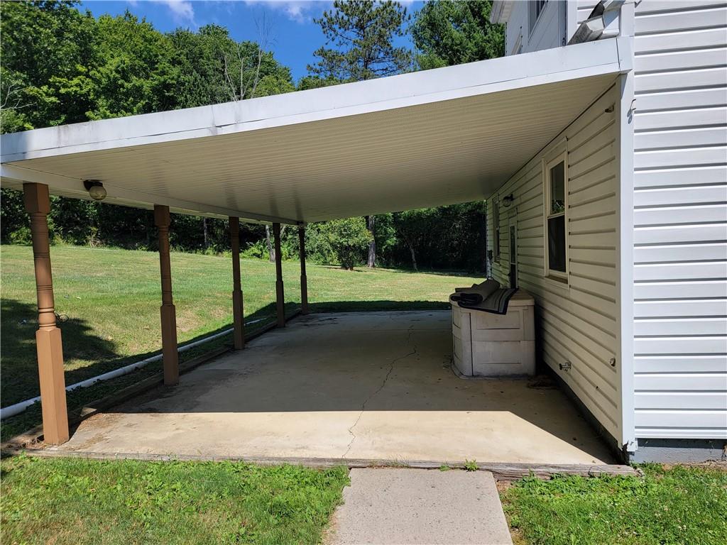 1715 Byers Road Mahaffey, PA 15757 - Photo 3 of 17 a view of a porch with furniture and garden