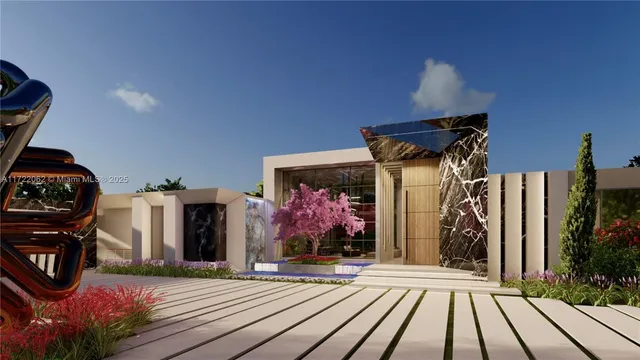 a view of a house with entryway and wooden floor