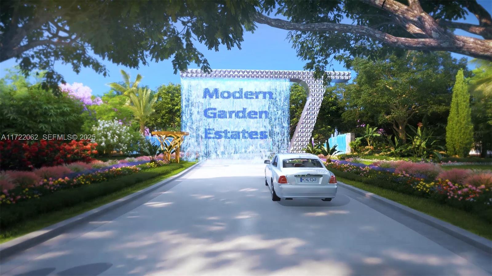 15295 Persimmon Avenue Delray Beach, FL 33446 - Photo 5 of 9 a garden view with a bench