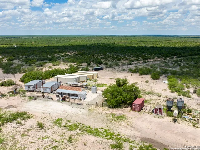 a view of a lake from a yard
