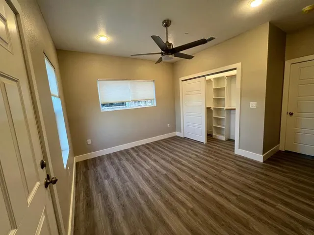 wooden floor in an empty room