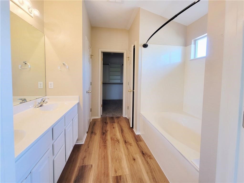 610 Cenizo Path Cedar Park, TX 78613 - Photo 12 of 18 a spacious bathroom with a tub shower and sink