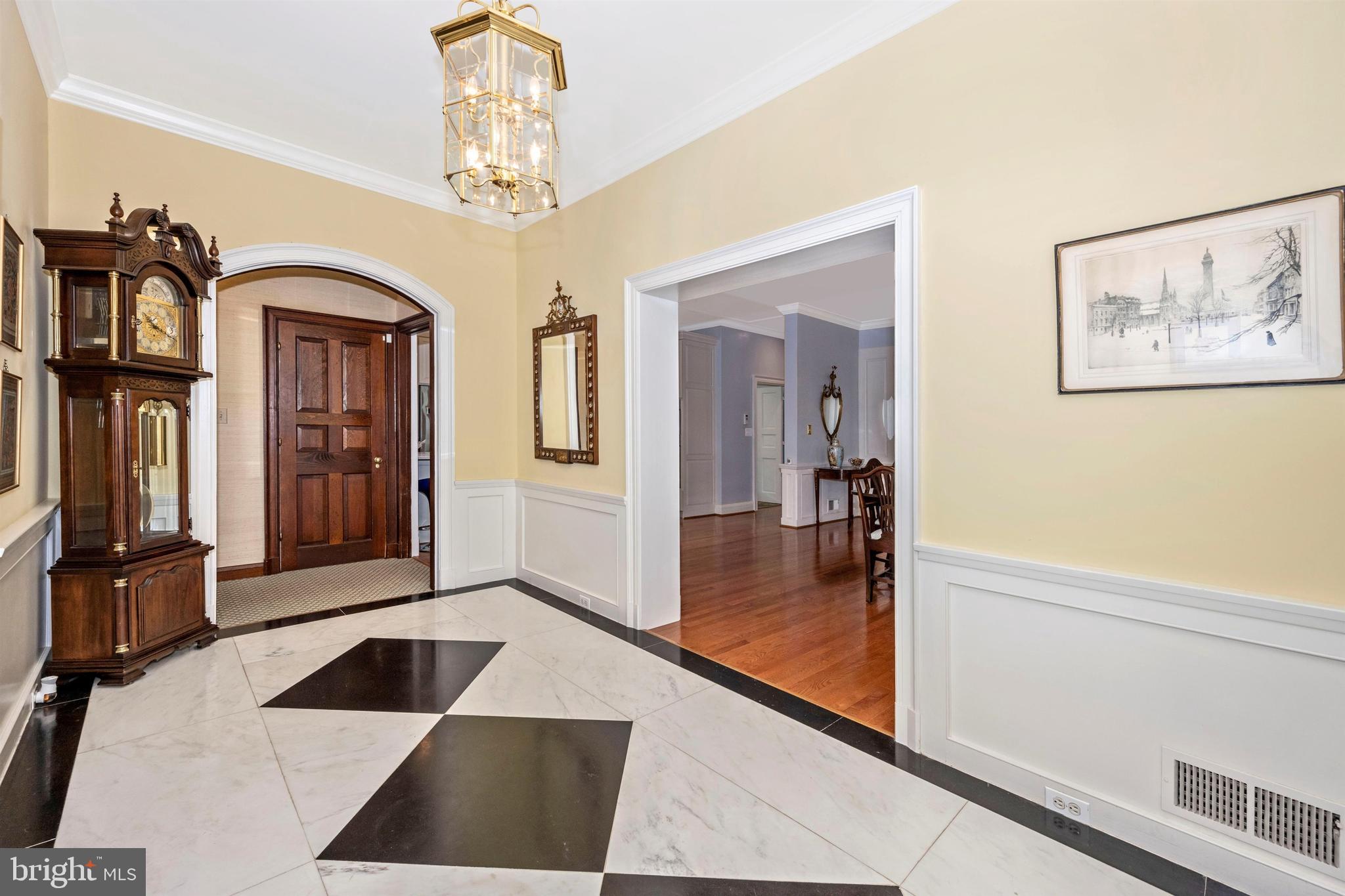 508 Surrey Road Lutherville-Timonium, MD 21093 - Photo 4 of 85 Marble foyer
