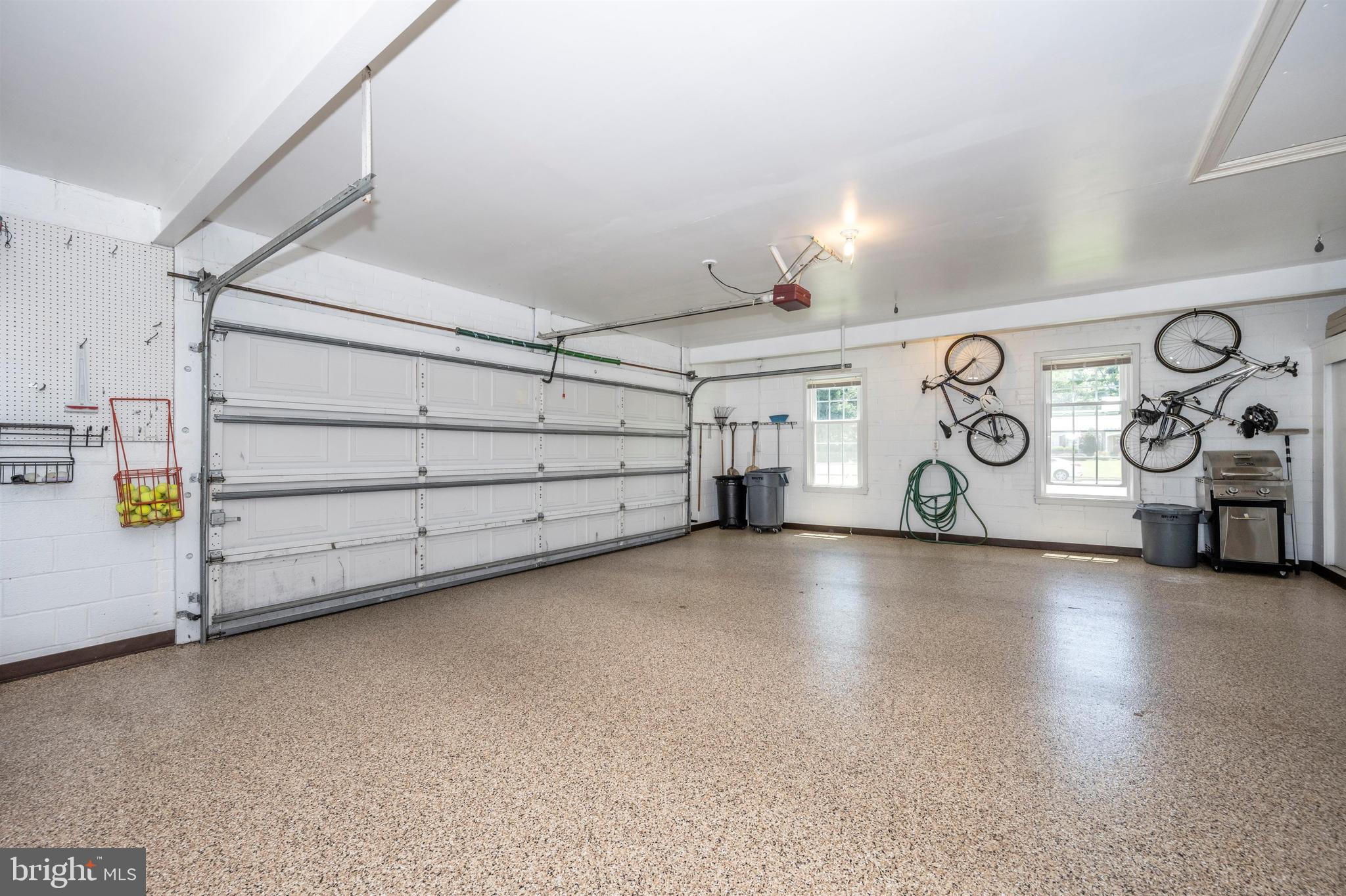 508 Surrey Road Lutherville-Timonium, MD 21093 - Photo 47 of 85 Over-sized garage with epoxy floor