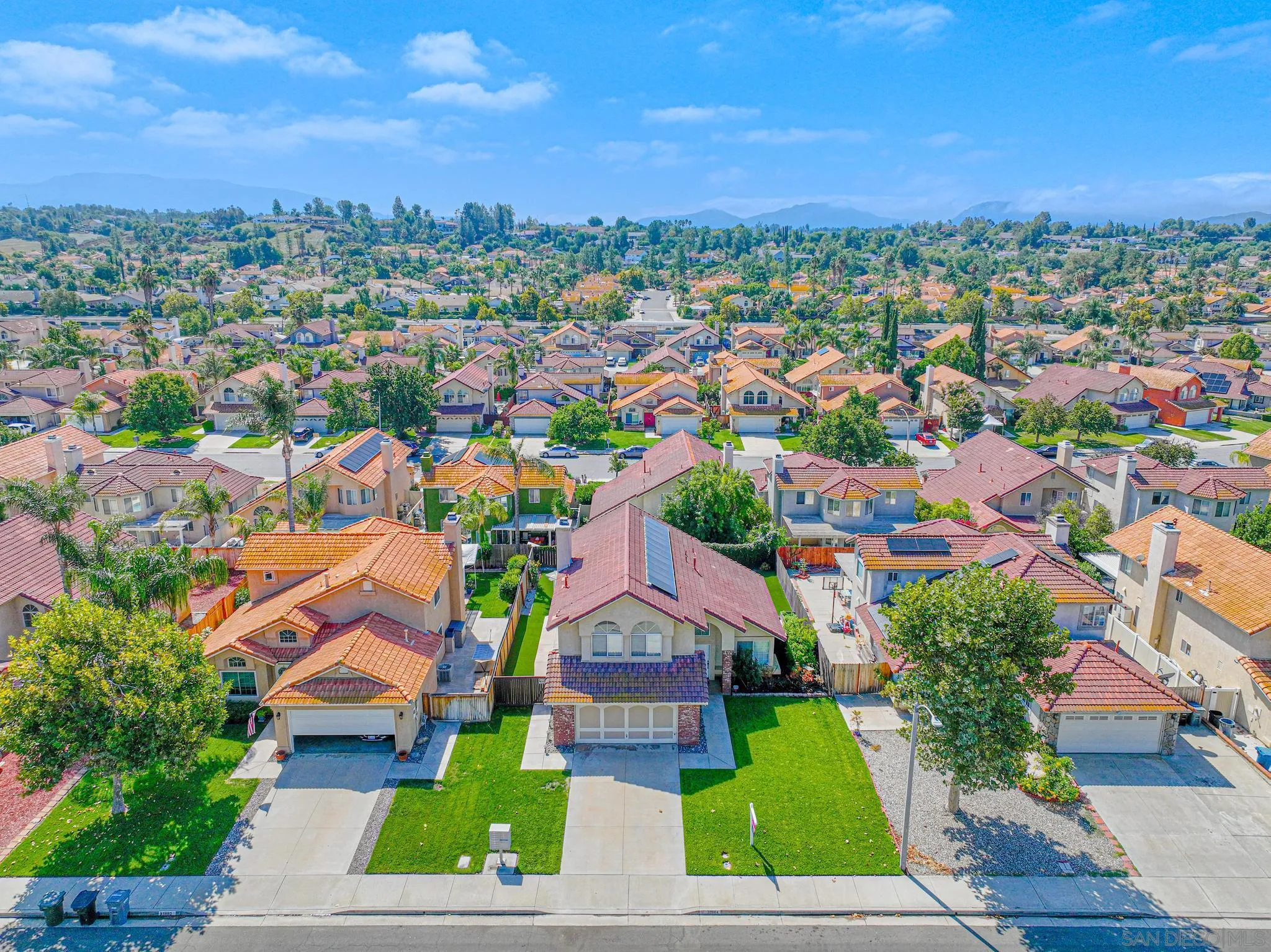 39884 North General Kearny Road Temecula, CA 92591 - Photo 57 of 58 an aerial view of residential houses with outdoor space
