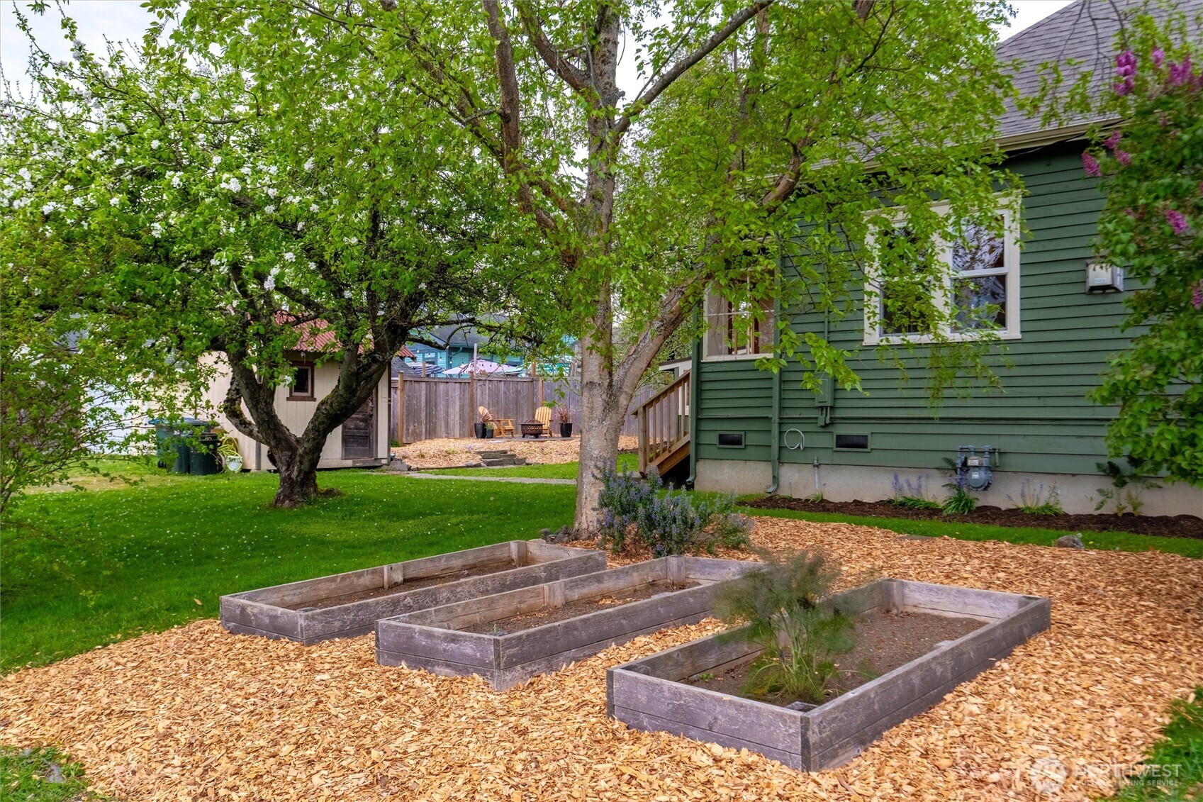 2301 I Street Bellingham, WA 98225 - Photo 25 of 28 a view of a house with a yard