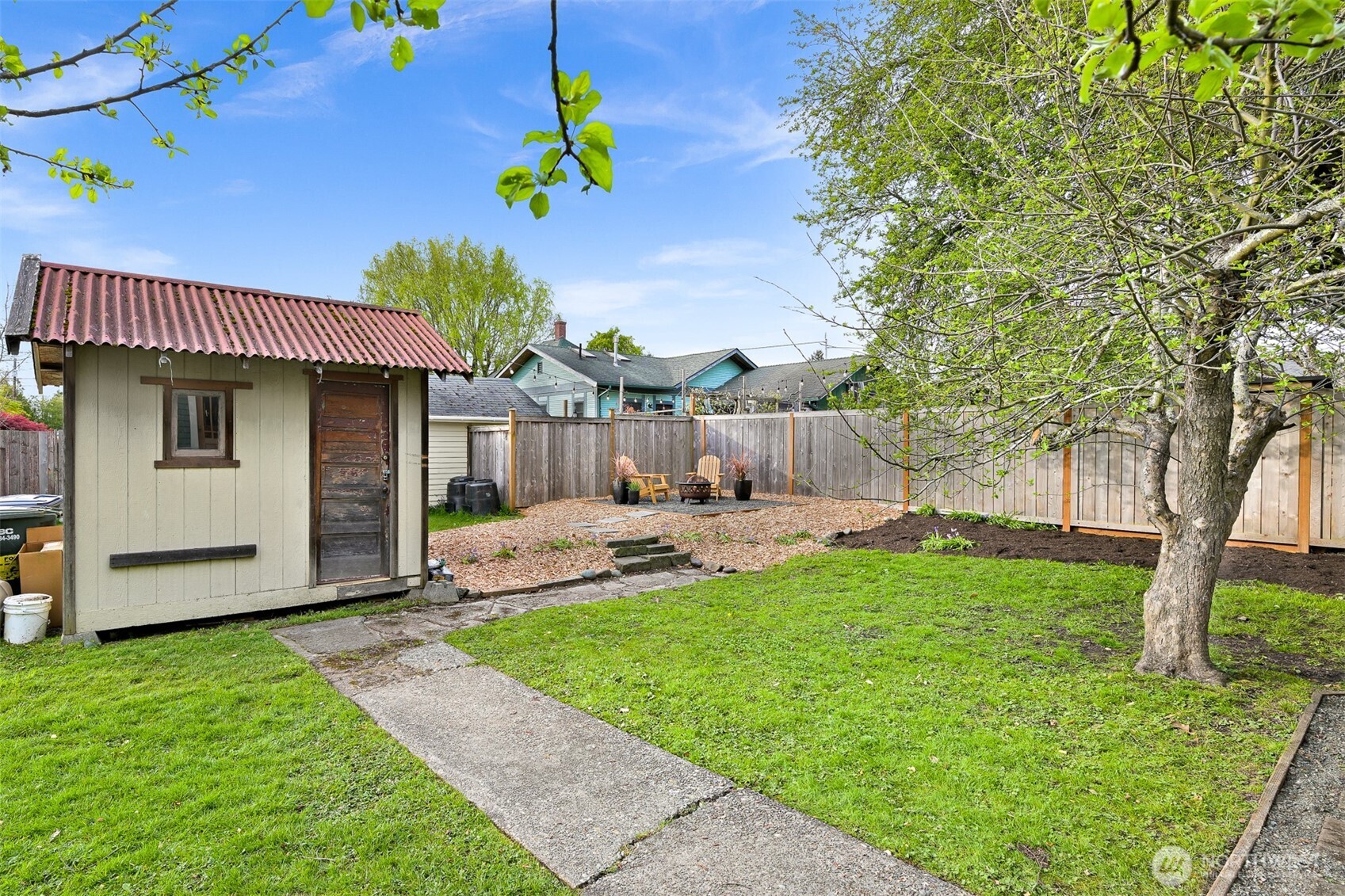 2301 I Street Bellingham, WA 98225 - Photo 26 of 28 a view of a house with a yard porch and sitting area