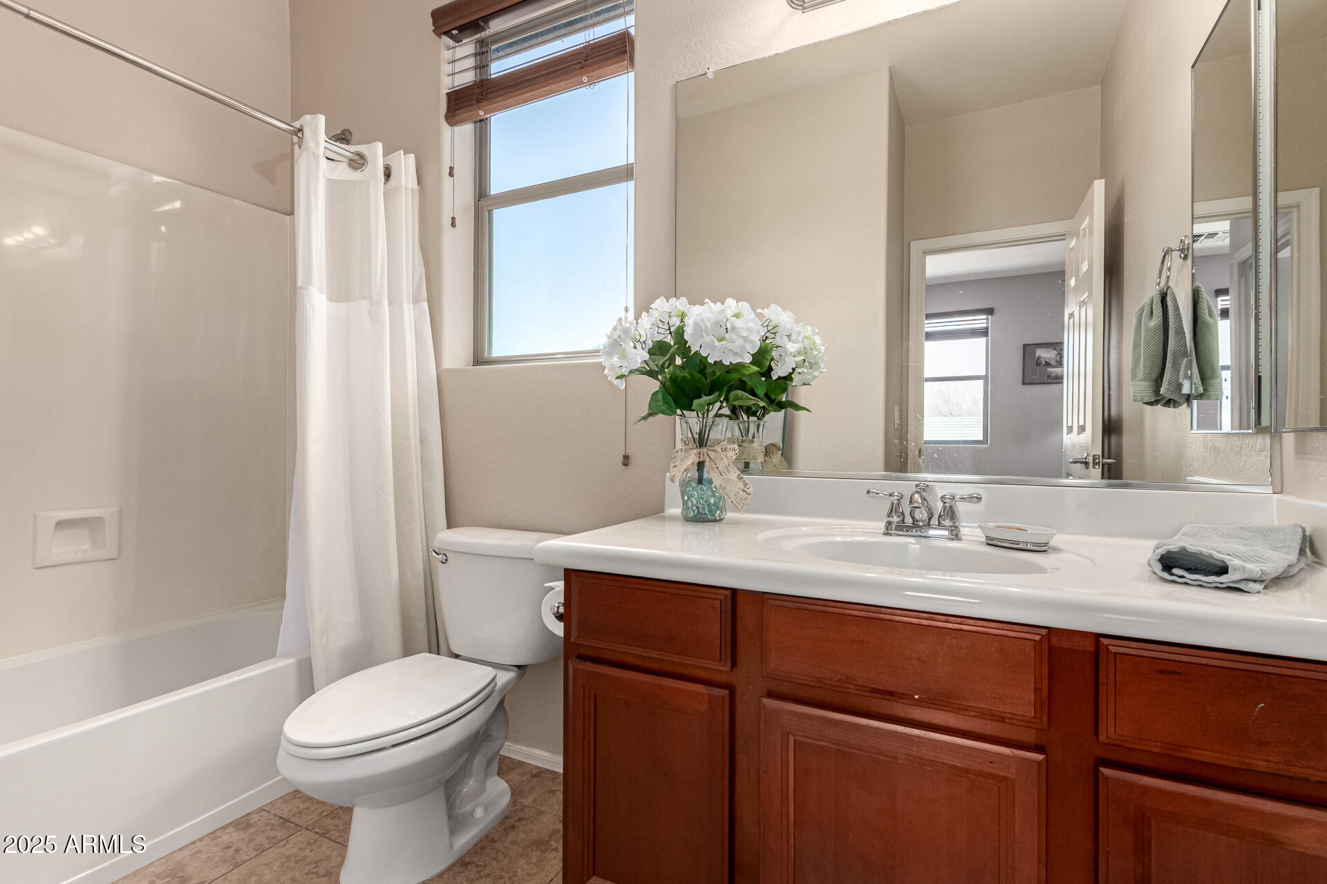 3914 East Constance Way Phoenix, AZ 85042 - Photo 49 of 81 a bathroom with a sink a toilet and shower