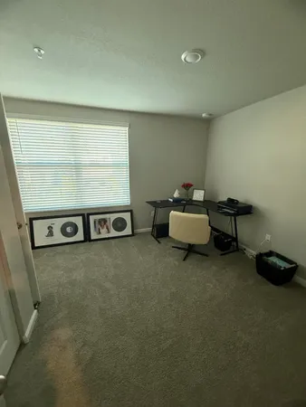 a room with a window