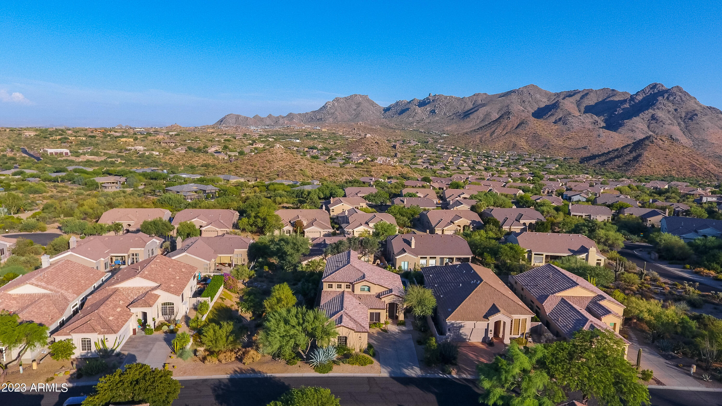 11523 East Ranch Gate Road Scottsdale, AZ 85255 - Photo 49 of 55 Aerial Southeast