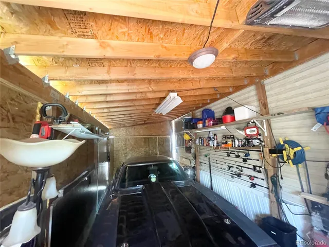 a view of storage and utility room