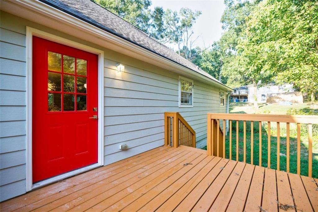 2223 Wingate Street Southwest Atlanta, GA 30310 - Photo 41 of 44 a view of a house with a deck