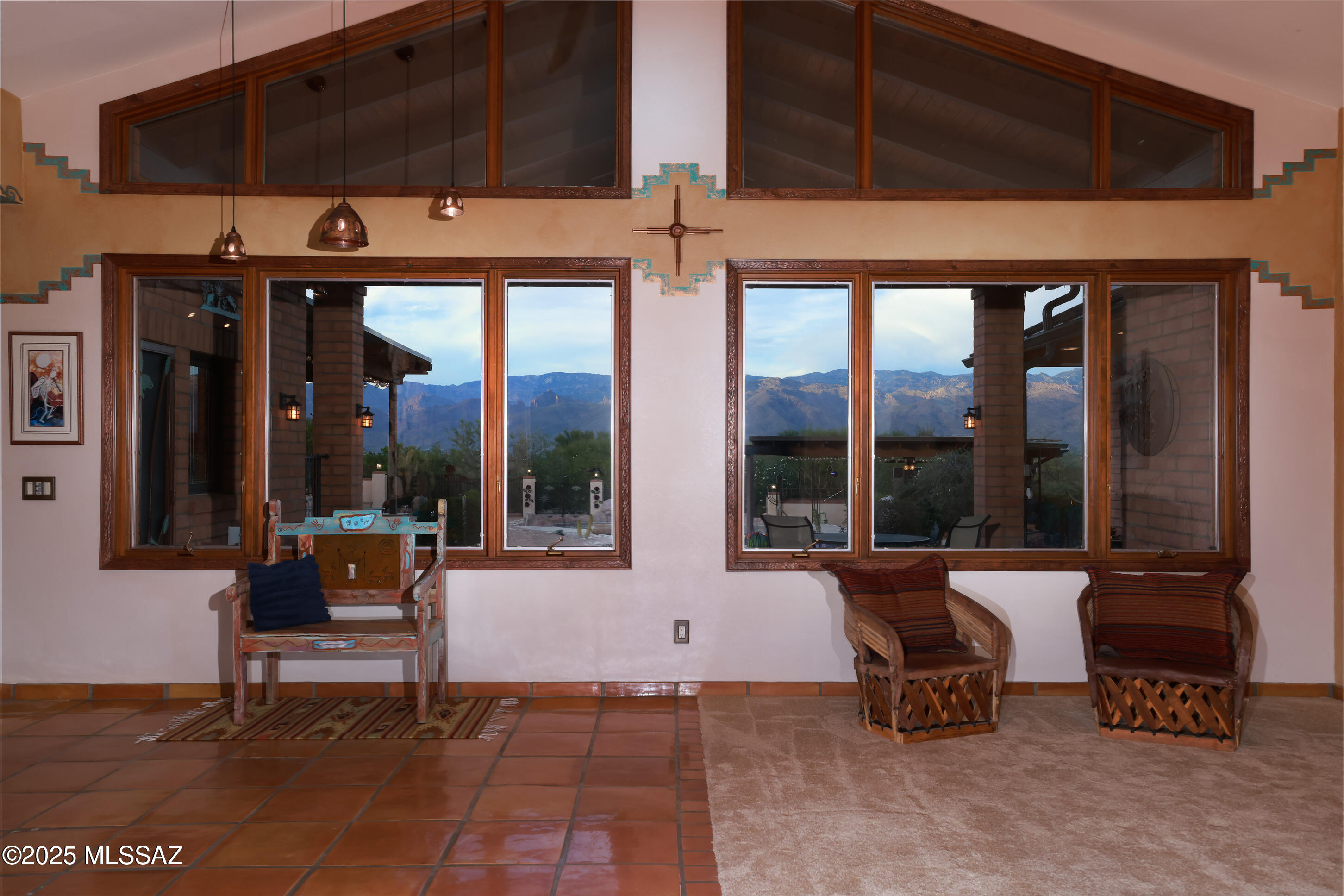 925 North Rancho Del Jefe Loop Tucson, AZ 85748 - Photo 16 of 52 a building outdoor space with patio furniture and potted plants