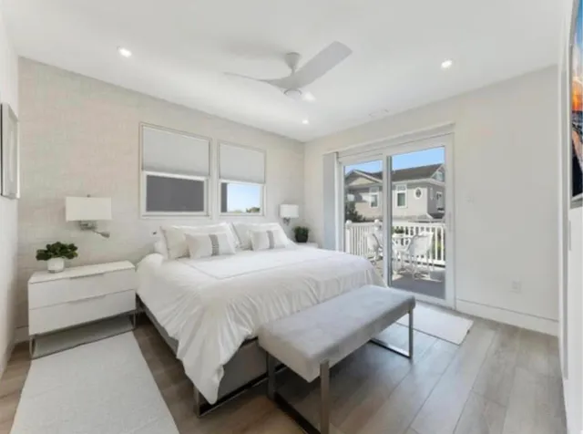 a view of a patio with swimming pool table and chairs