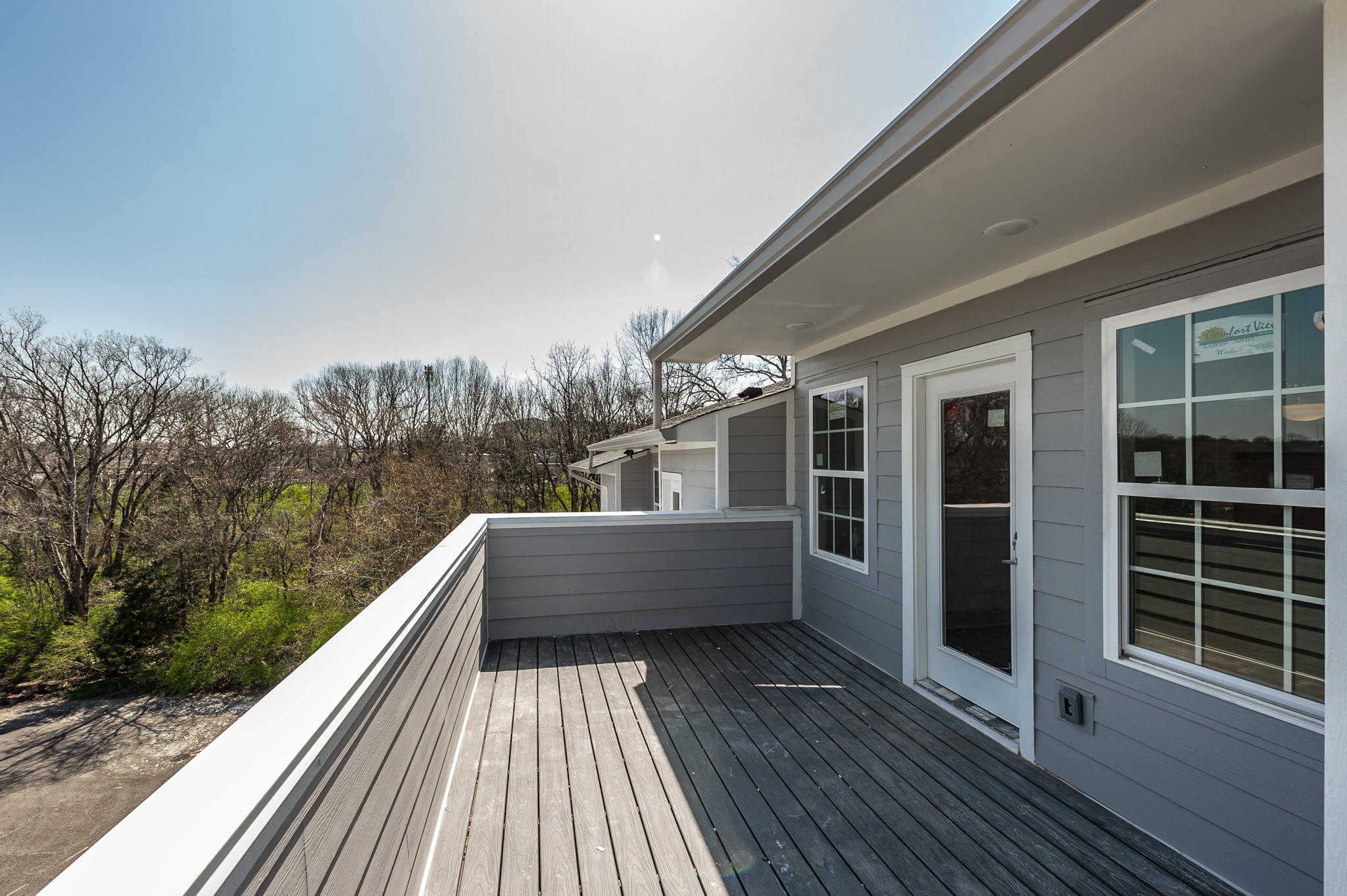 421 Elysian Fields Road, Unit 2 Nashville, TN 37211 - Photo 19 of 22 a view of balcony with mountain view and wooden floor