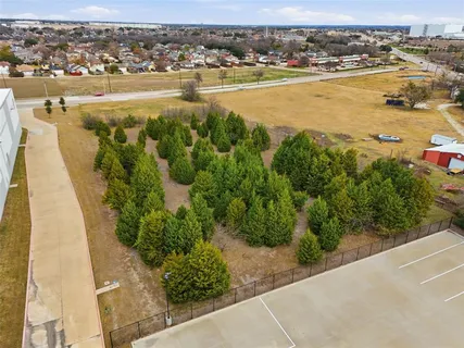 a view of an ocean and city