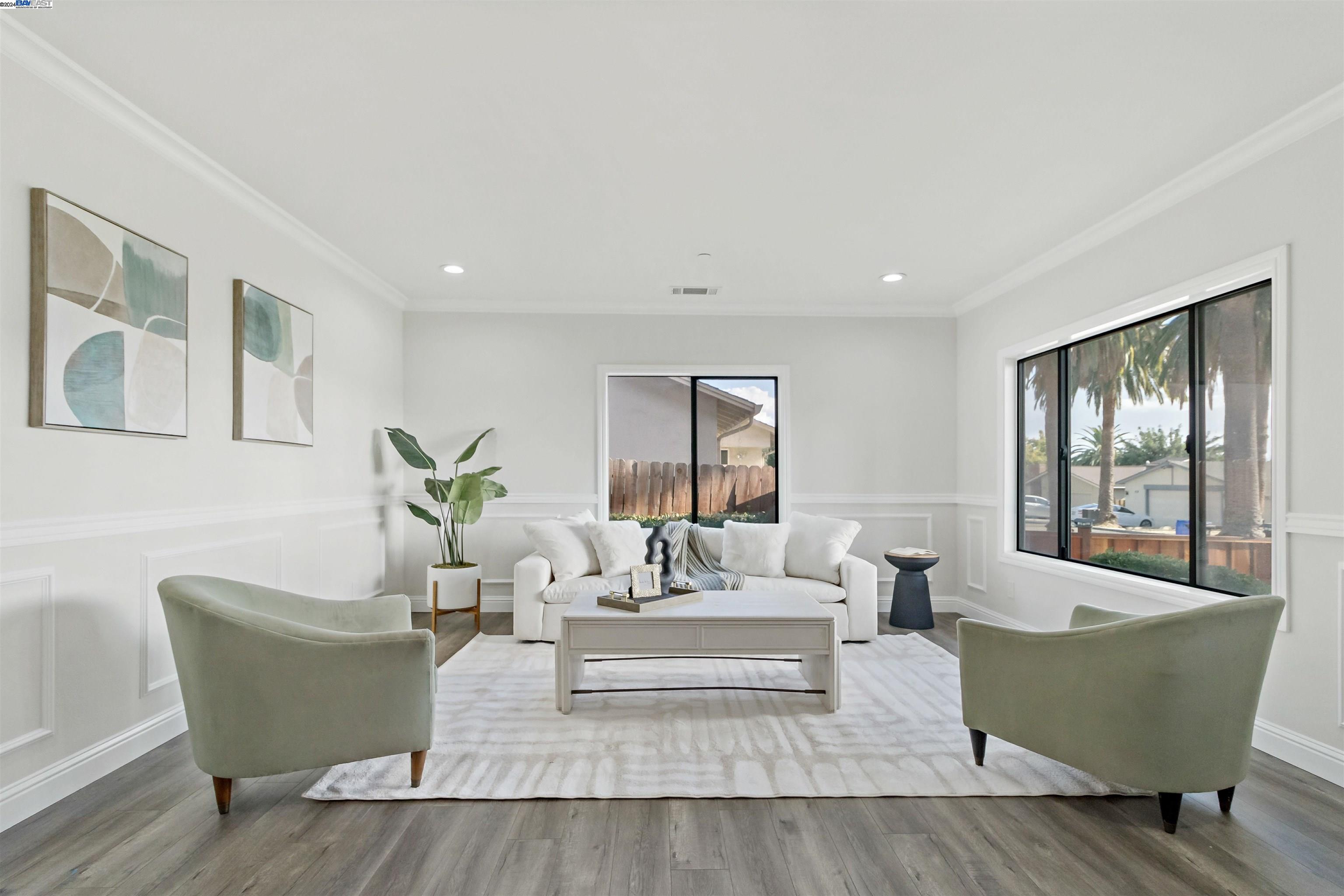 Warm Springs Fremont, CA 94539 - Photo 6 of 27 a living room with furniture and wooden floor