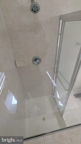 a view of small space with wooden floor