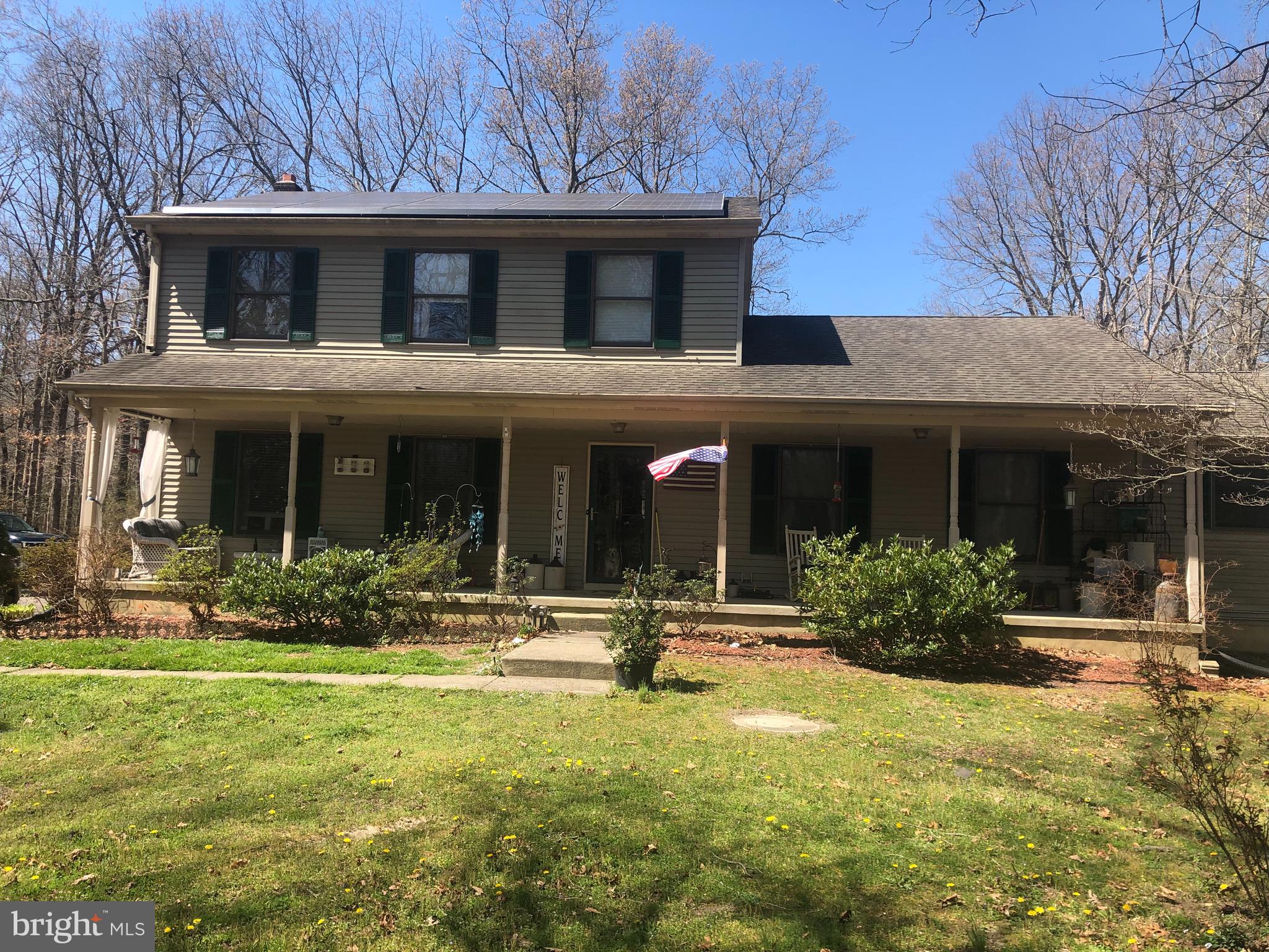 Front Porch view of home...