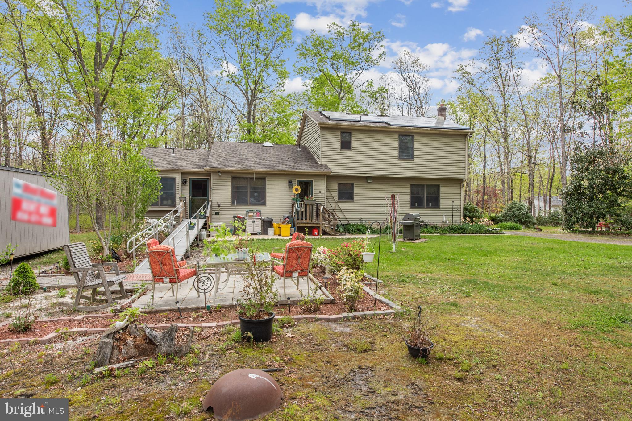 437 Highway 73 Hammonton, NJ 08037 - Photo 28 of 36 Rear view of home and Patio.