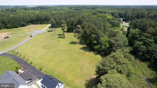 a view of a lake in middle of the town