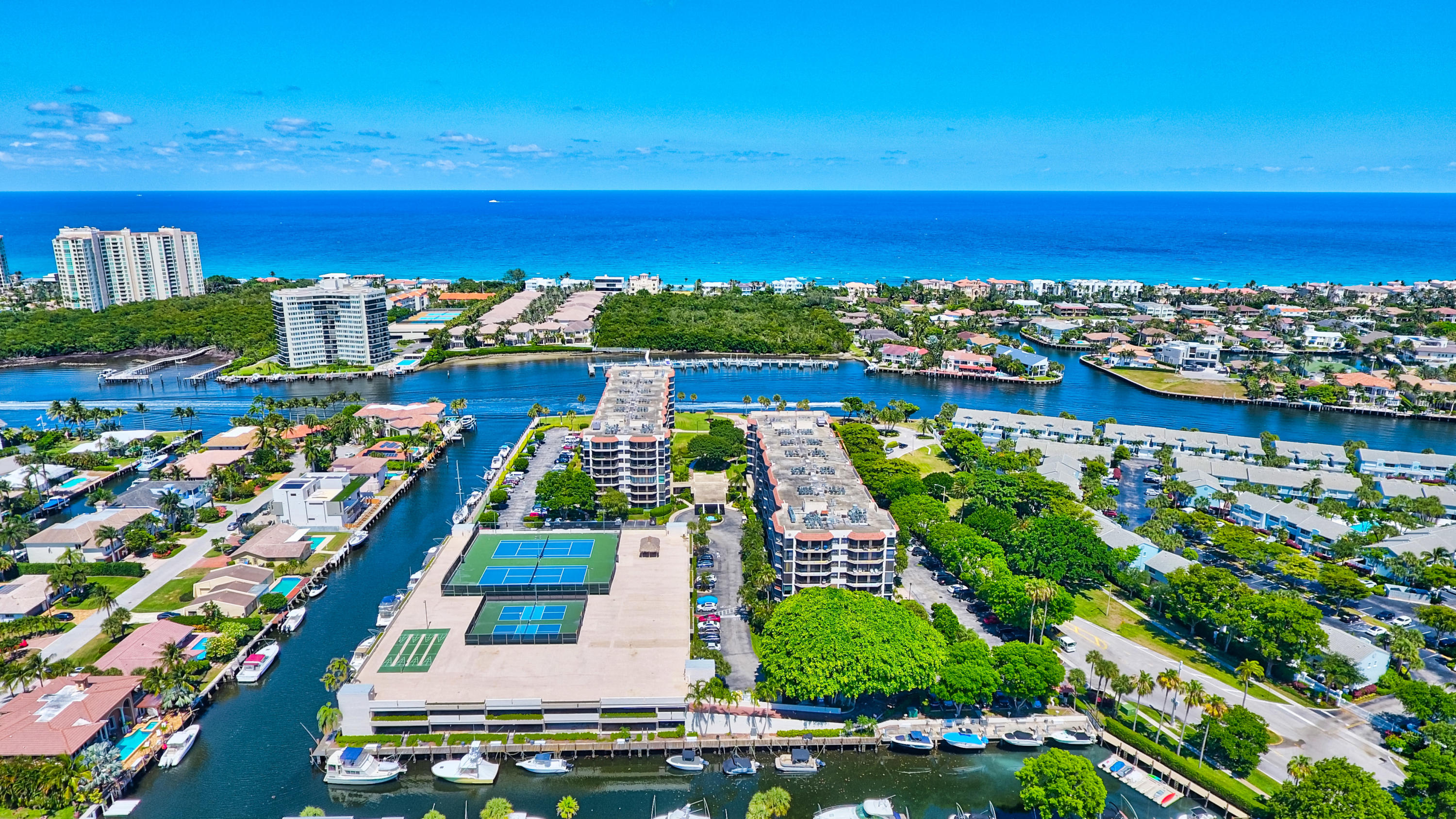 859 Jeffery Street, Unit 702 Boca Raton, FL 33487 - Photo 37 of 40 a view of a city with an ocean view