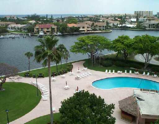859 Jeffery Street, Unit 702 Boca Raton, FL 33487 - Photo 40 of 40 a view of a lake with a city
