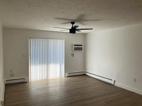 wooden floor in an empty room