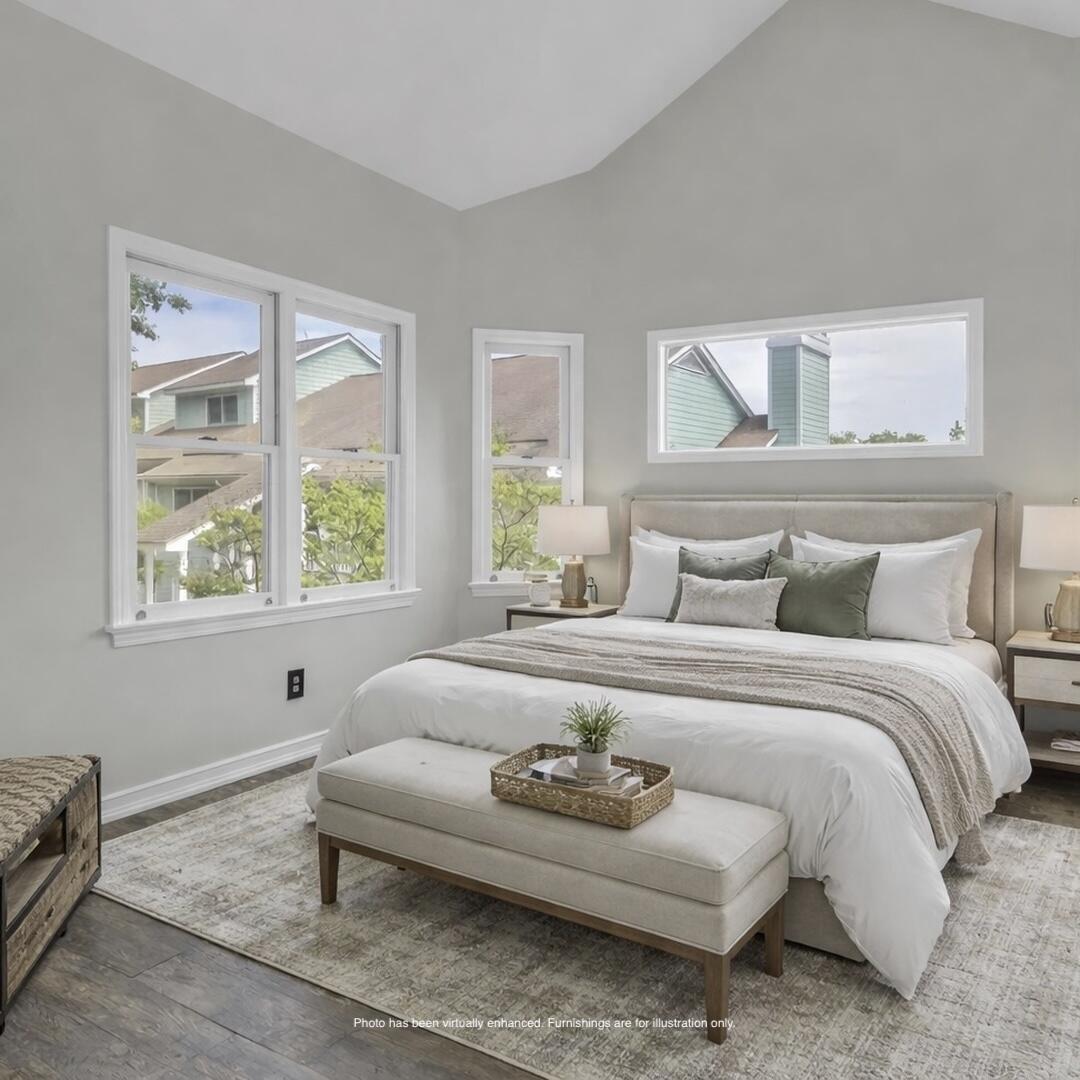 1850 Atlantic Drive, Unit 221 Columbia, SC 29210 - Photo 3 of 10 Primary Bedroom Virtually Enhanced