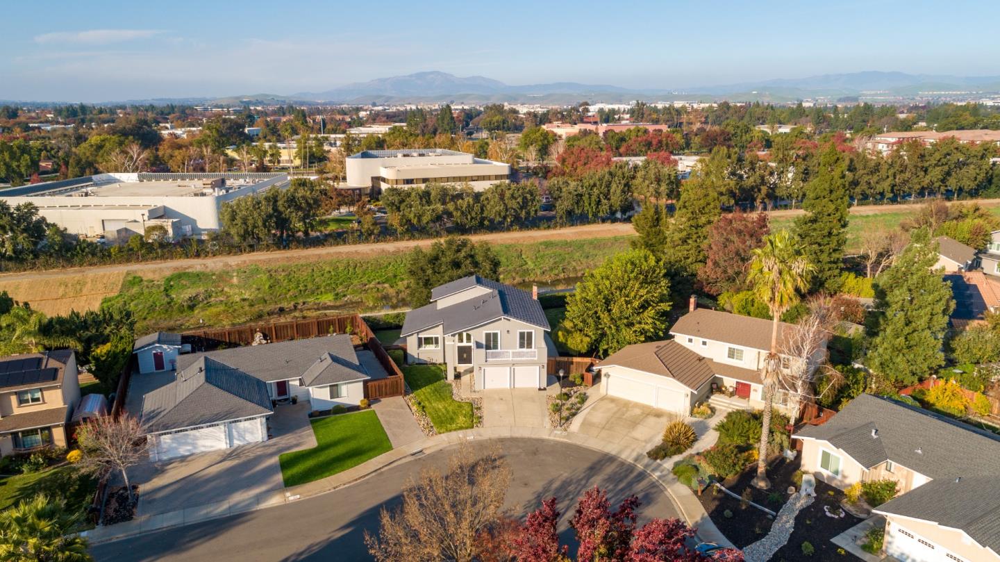 3253 Cheryl Circle Pleasanton, CA 94588 - Photo 32 of 37 an aerial view of a city with ocean view