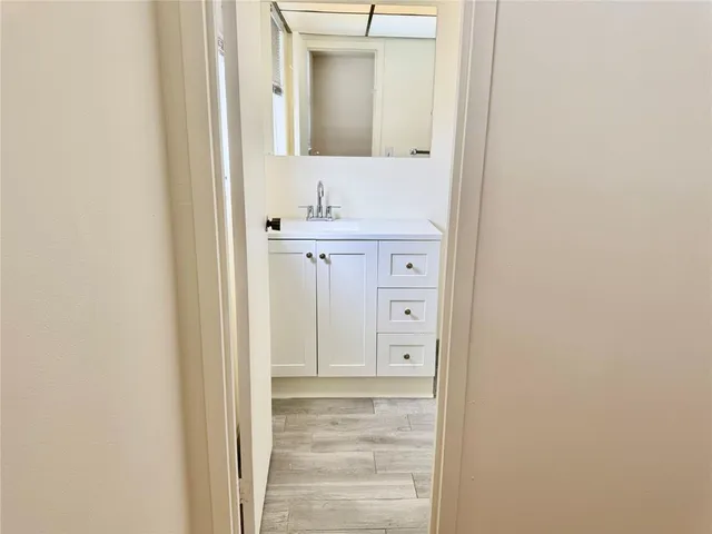 a bathroom with a shower and toilet