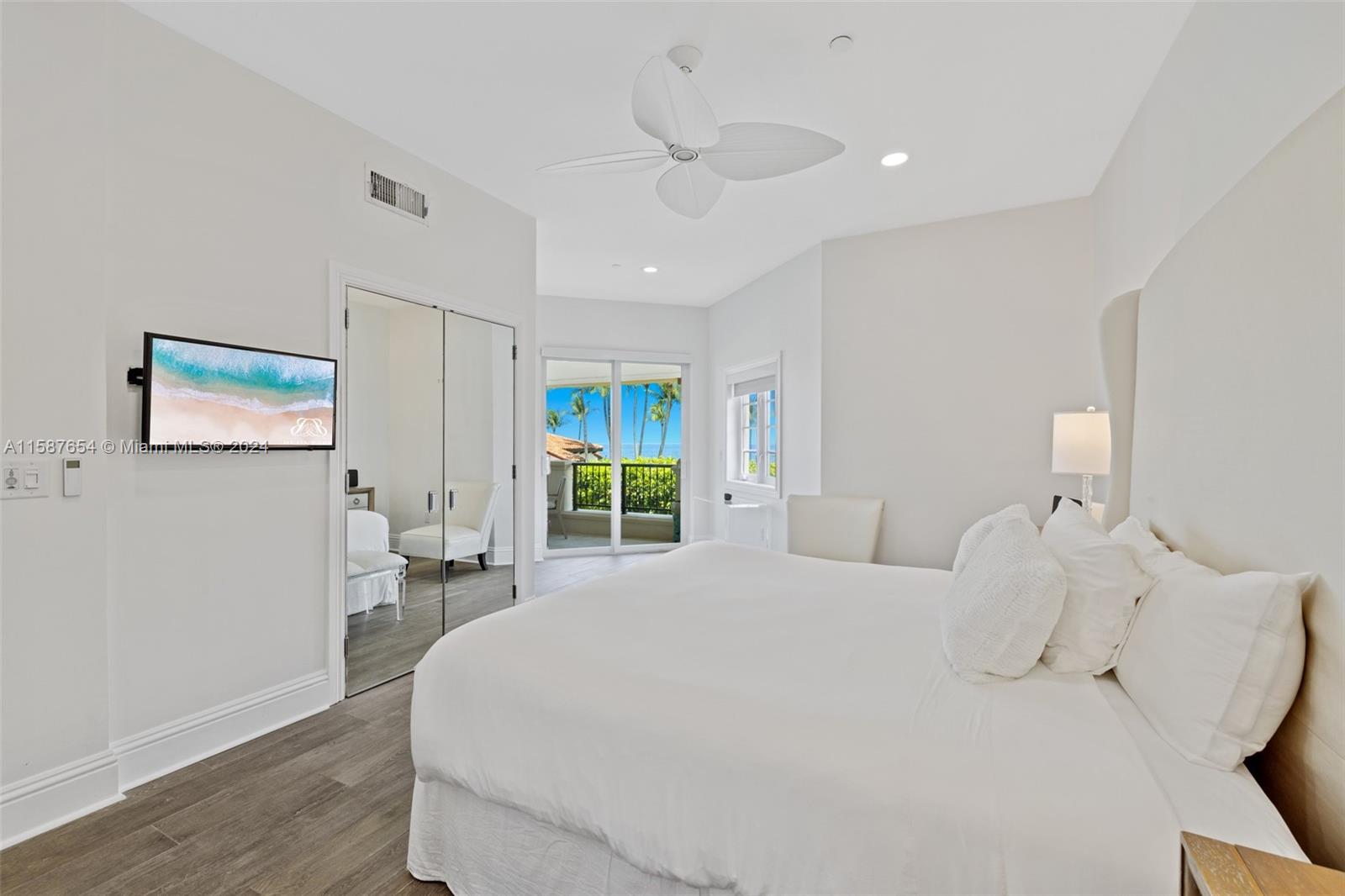 15122 Fisher Island Drive, Unit 15122 Miami Beach, FL 33109 - Photo 12 of 55 a large white bed in a white room