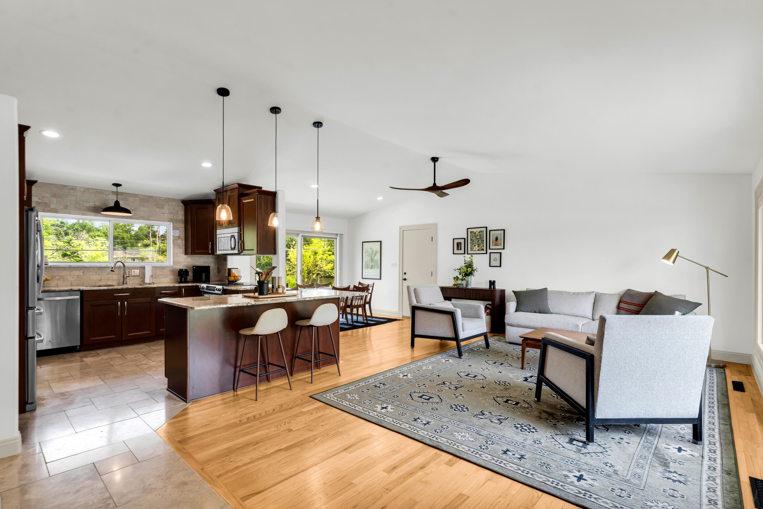 2348 Pine Lake Road West Bloomfield, MI 48324 - Photo 8 of 47 8 - Living_Dining_Kitchen
