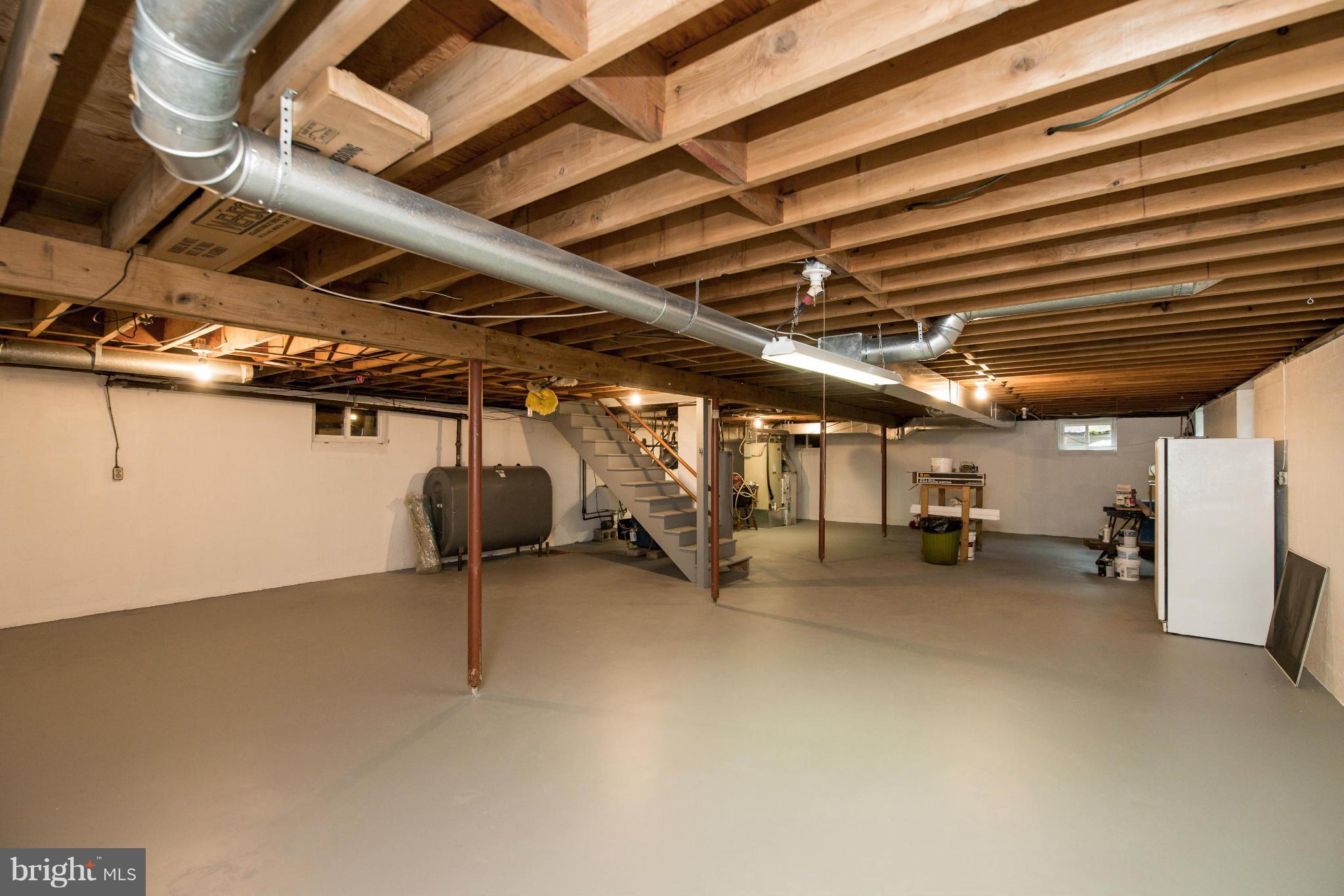 856 Maple Road Gambrills, MD 21054 - Photo 29 of 30 Unfinished Basement w/ Potential