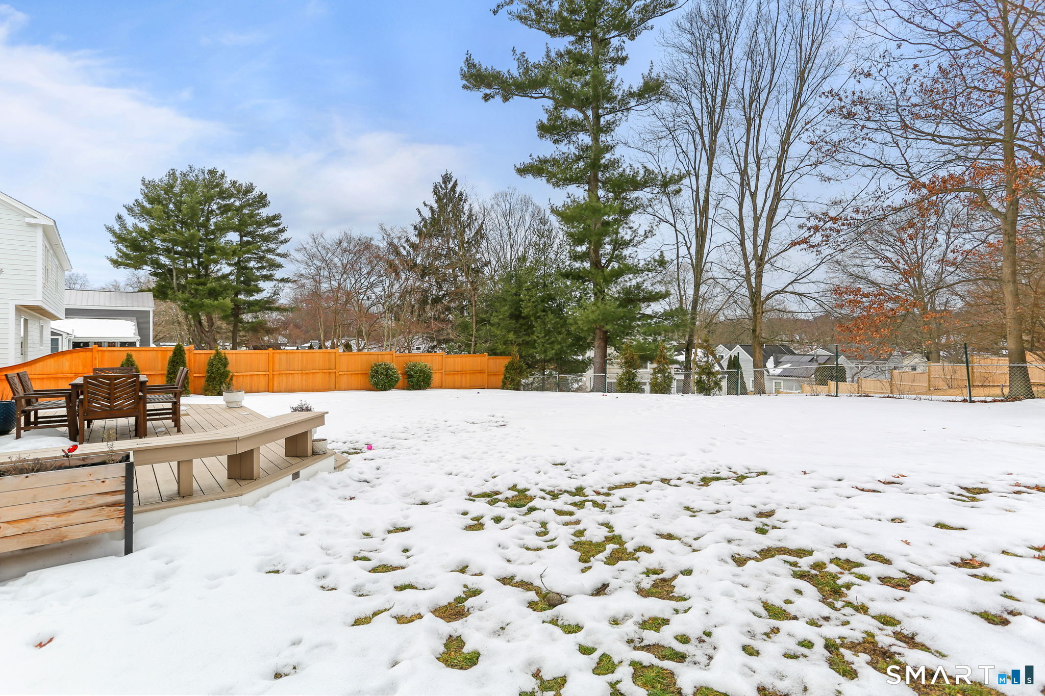 1353 Mill Plain Road Fairfield, CT 06824 - Photo 29 of 37 a view of snow on the road