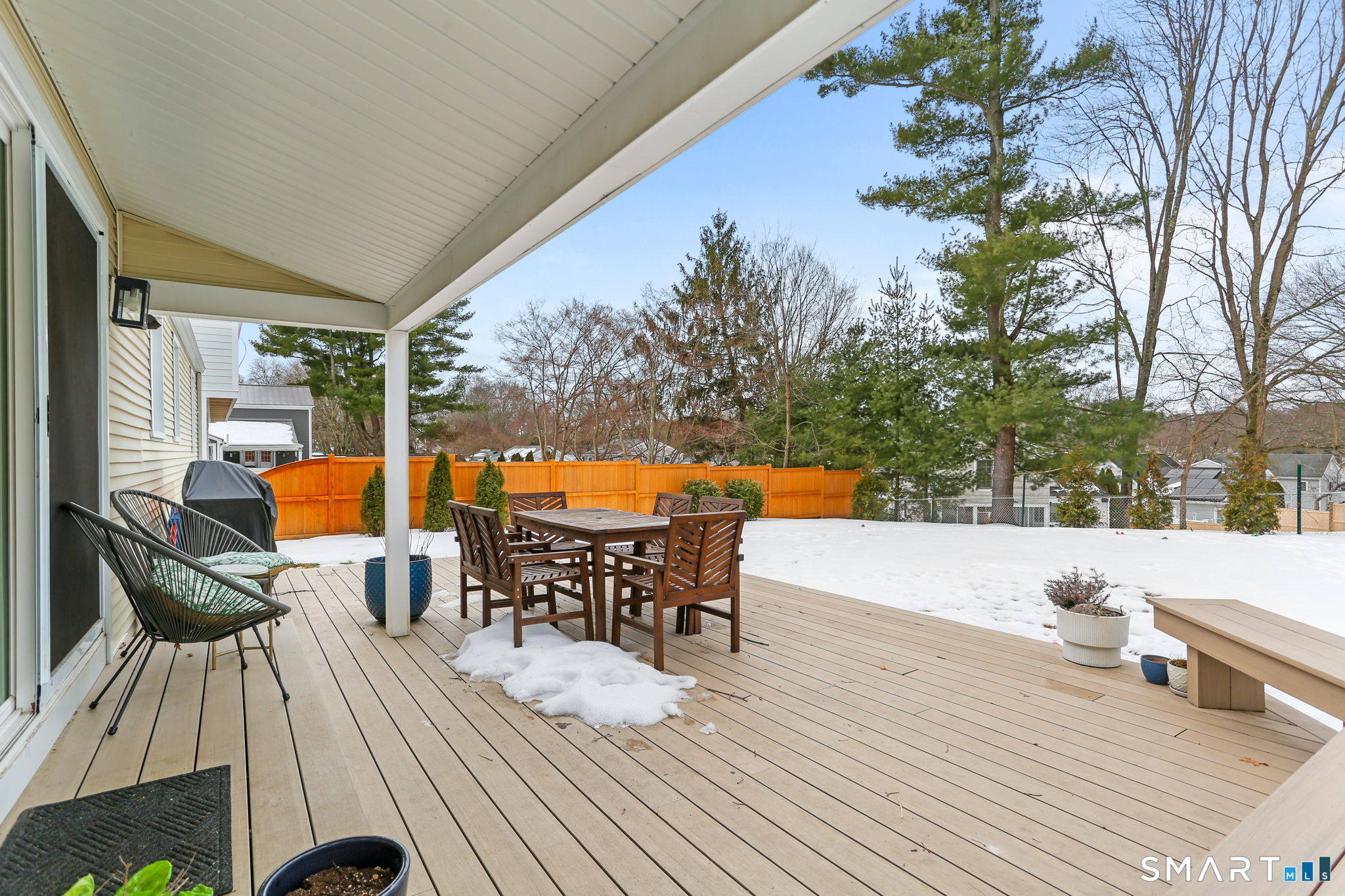1353 Mill Plain Road Fairfield, CT 06824 - Photo 31 of 37 a view of outdoor space with seating space