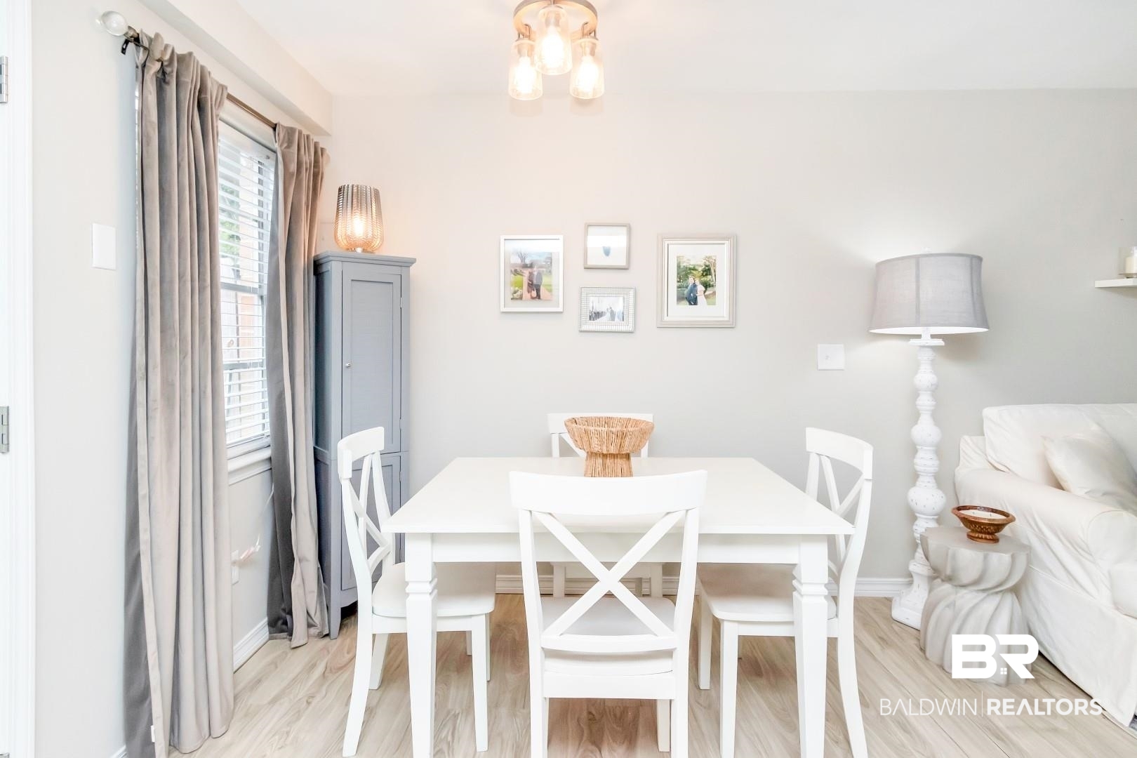 110 Du Rhu Drive, Unit C Mobile, AL 36608 - Photo 6 of 14 Dining room featuring light hardwood / wood-style flooring