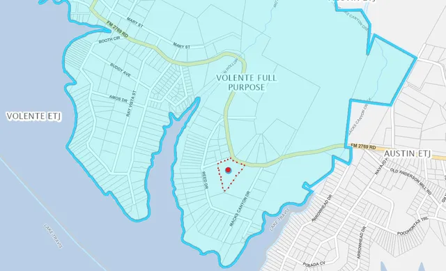 a view of a hallway with painted walls