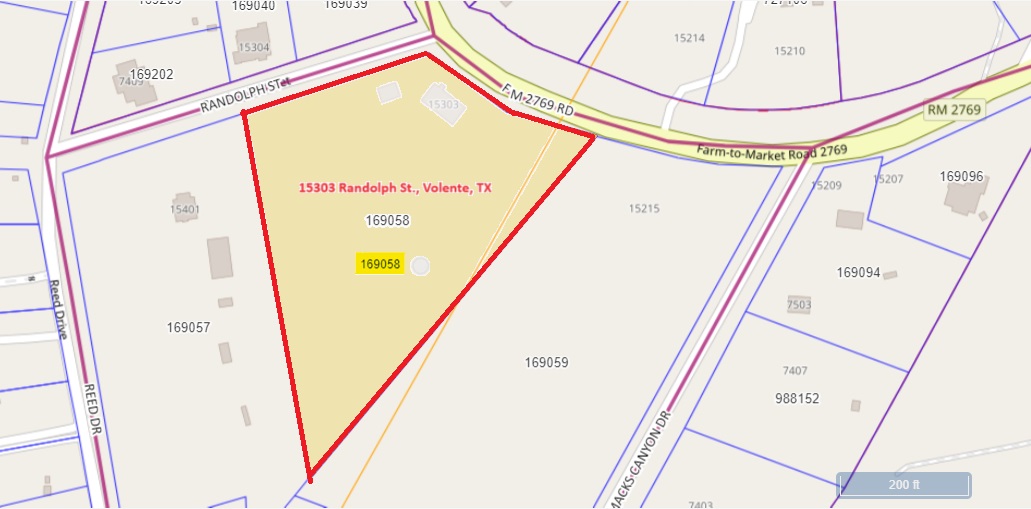 15303 Randolph Street Volente, TX 78641 - Photo 6 of 7 a view of a hallway with painted walls