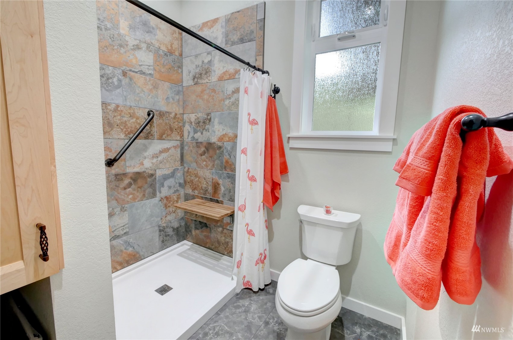 155 Twisp River Road Twisp, WA 98856 - Photo 17 of 39 a bathroom with a toilet and a shower