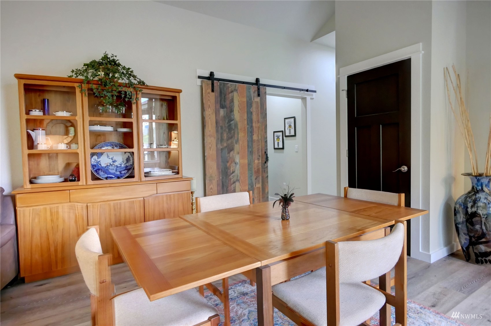 155 Twisp River Road Twisp, WA 98856 - Photo 22 of 39 a dining room with furniture and window