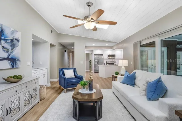 an empty room with window