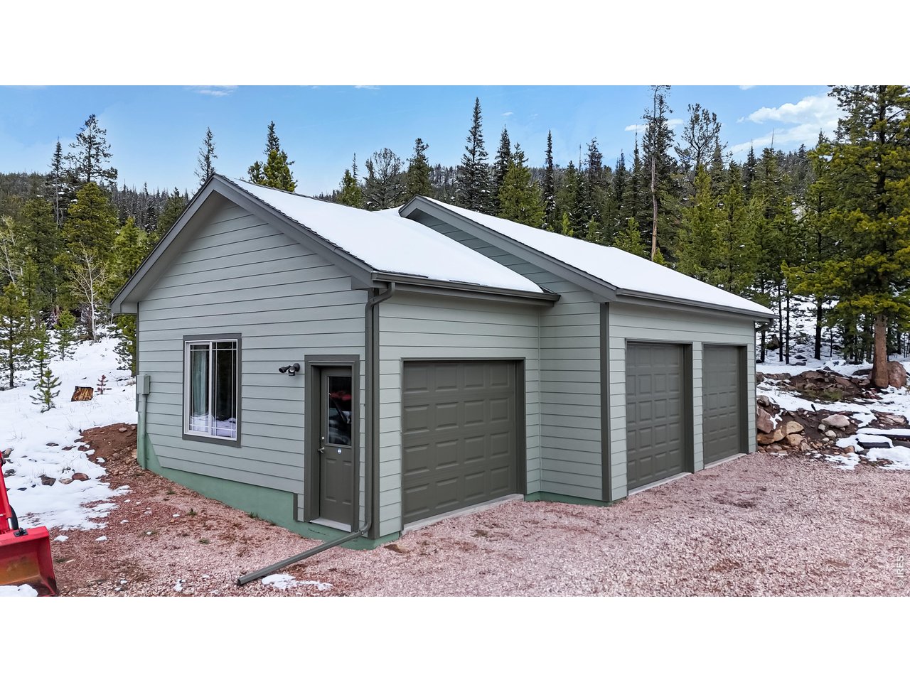 296 Elkridge Road Red Feather Lakes, CO 80545 - Photo 36 of 47 Oversized 3- car detached garage