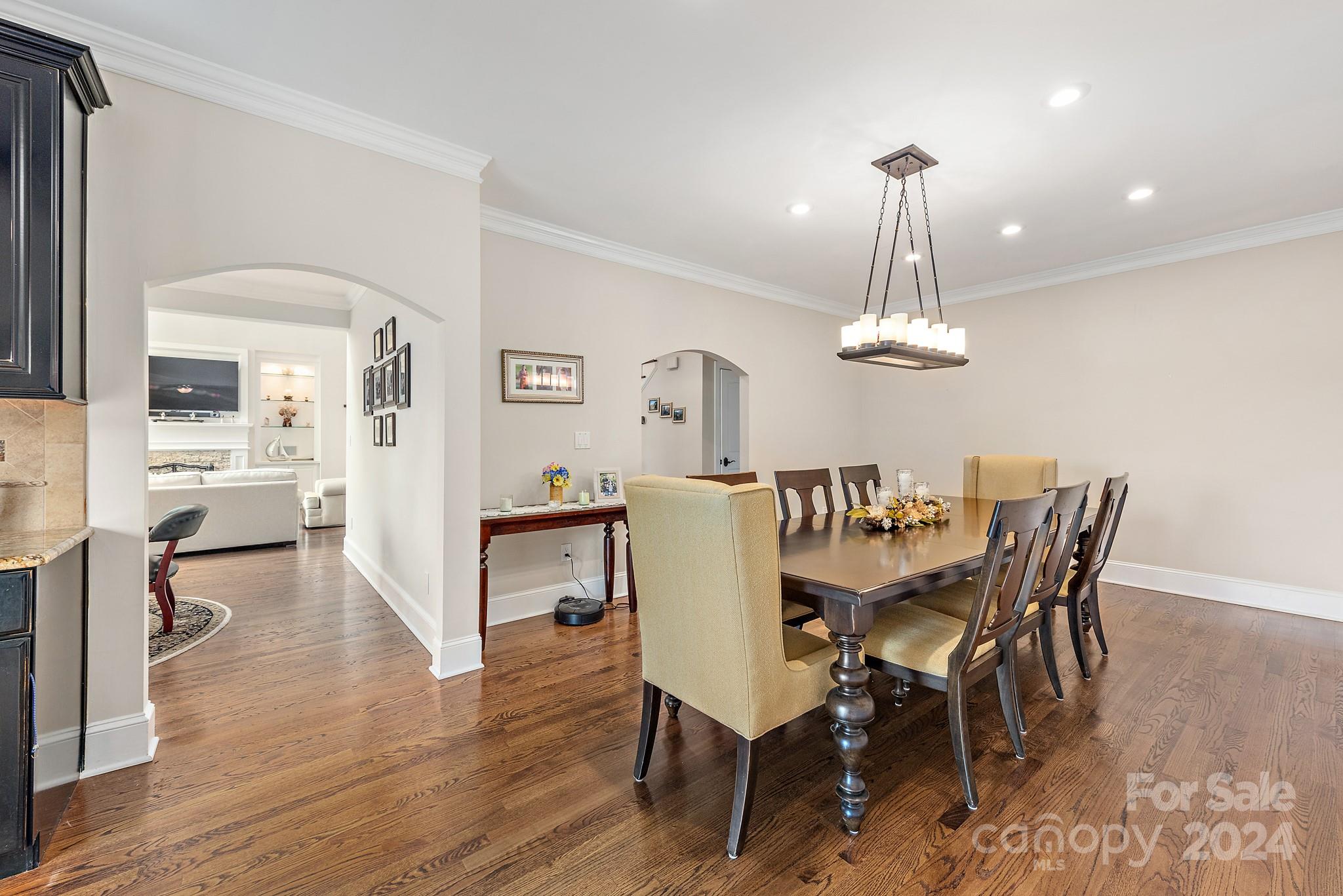 16711 Jetton Road Cornelius, NC 28031 - Photo 10 of 27 a view of a dining room with furniture