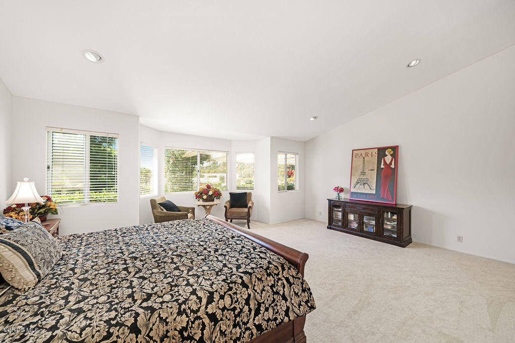 2607 Riata Court Camarillo, CA 93012 - Photo 20 of 54 a bedroom with furniture and large windows