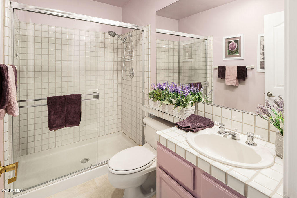 2607 Riata Court Camarillo, CA 93012 - Photo 24 of 54 a bathroom with a sink toilet and shower
