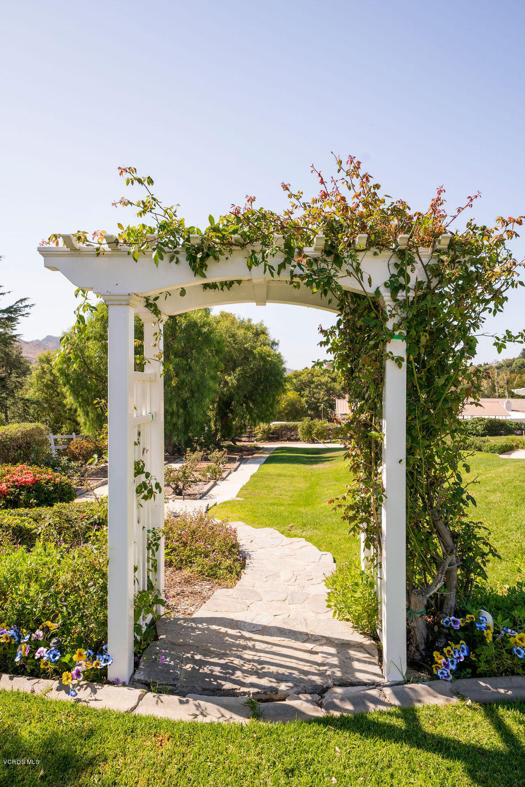 2607 Riata Court Camarillo, CA 93012 - Photo 50 of 54 a view of a yard with an ocean view