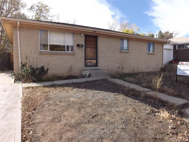 a backyard of a house