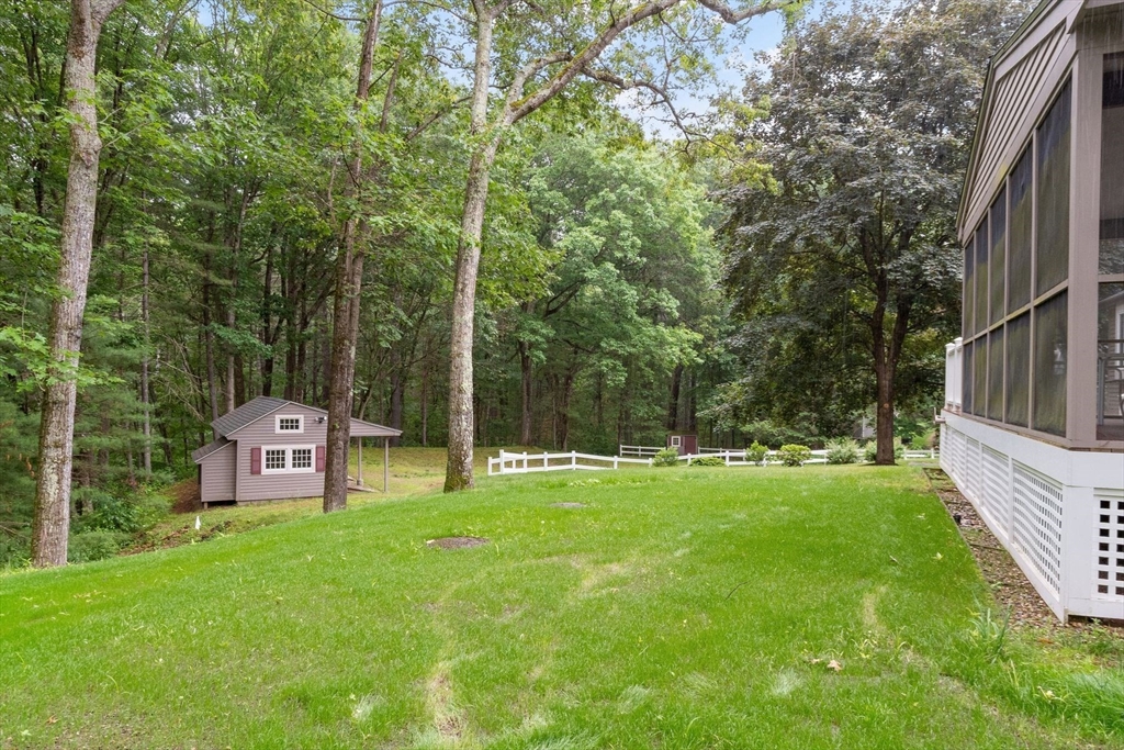 244 Hunters Ridge Road Concord, MA 01742 - Photo 5 of 41 a view of a back yard