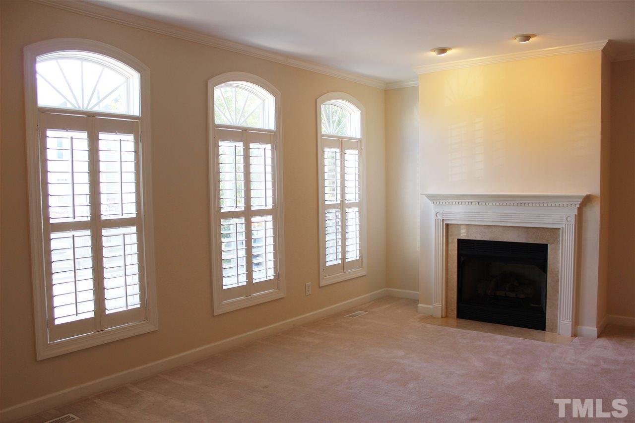 4130 Earl Grey Court Raleigh, NC 27612 - Photo 3 of 22 Family Room with gas log fireplace